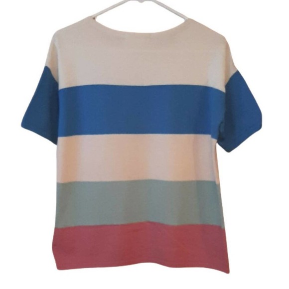 Boden Berkeley Knitted Tee - Stripes - size 4 - Picture 3 of 8
